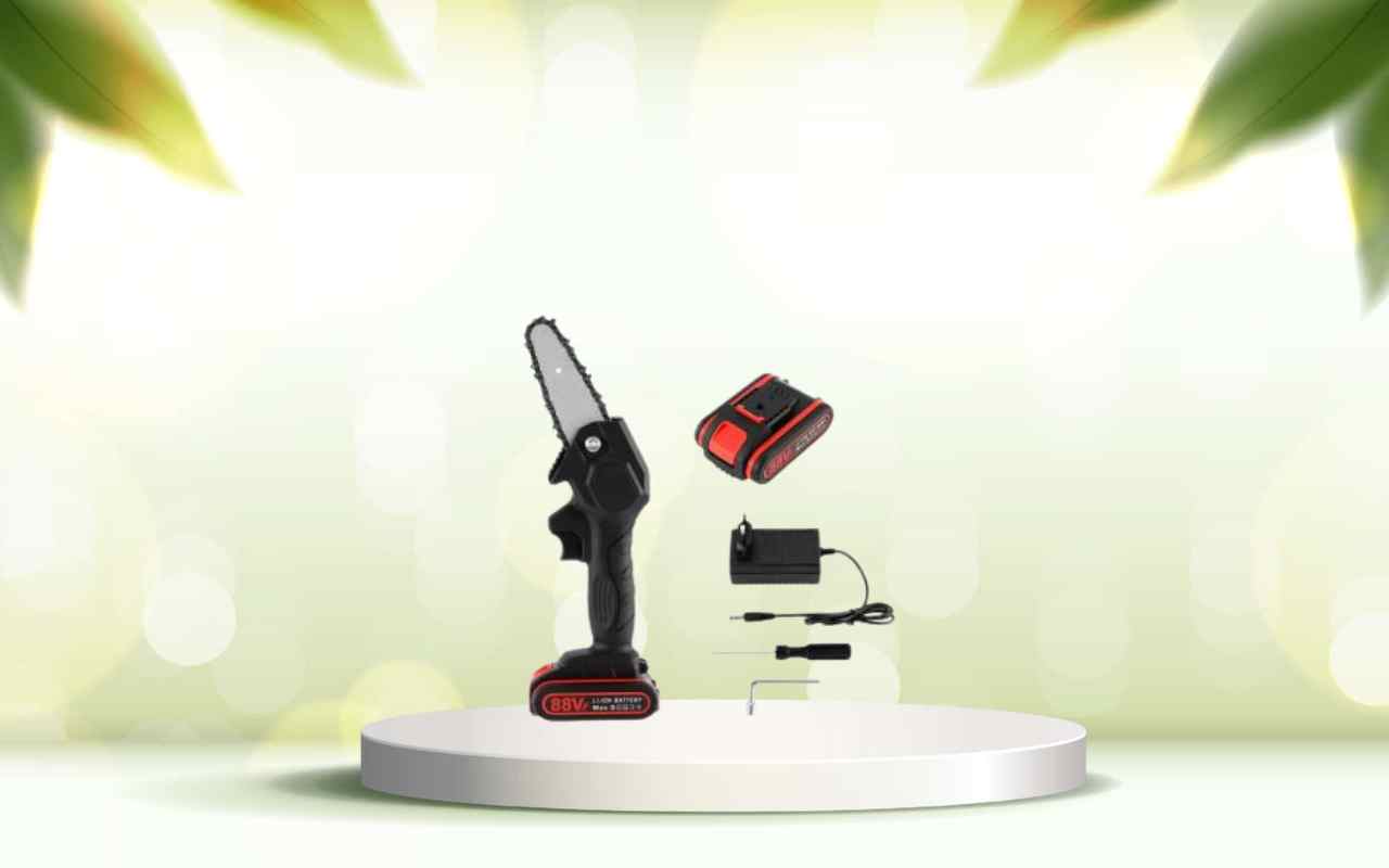 Semplifica la manutenzione del giardino: prova la mini motosega a batteria