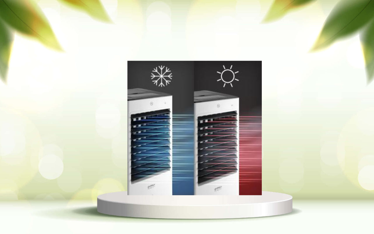 EKO‑AIR: raffrescatore, scaldino e umidificatore 3‑in‑1 per comfort tutto l’anno